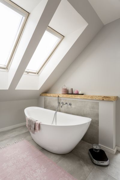 Attic Bathroom Design